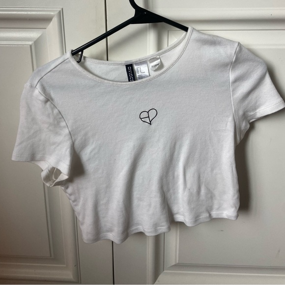 Blackpink white crop t-shirt - Picture 1 of 6